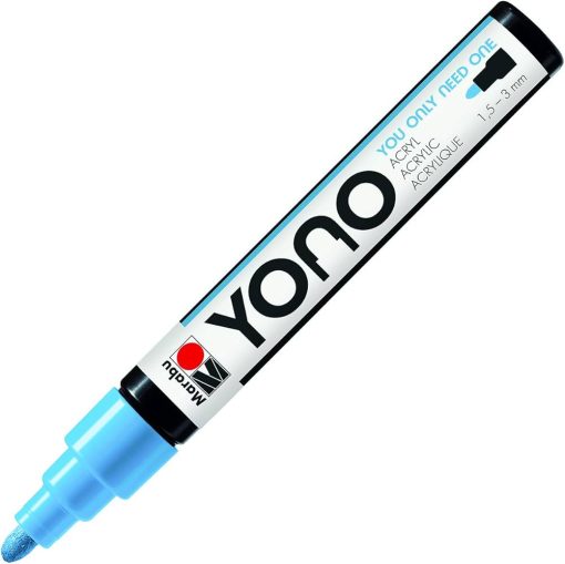 Marabu YONO Marker, Pastel Blue 256, 1.5-3mm