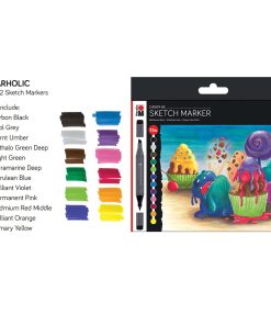 Marabu Sketch Marker Graphix Set Sugarholic 12Renk