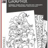 Marabu Colouring Card Set Graphix 350gr 12 adet