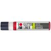 Marabu Glitter Liner 25ml Ruby