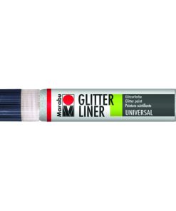 Marabu Glitter Liner 25ml White