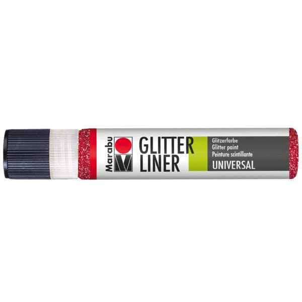 Marabu Glitter Liner 25ml Blisterli Ruby