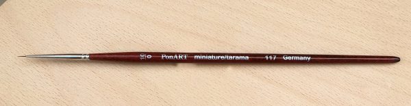 PonART 117-10/0 Minyatür Fırça (Tarama)