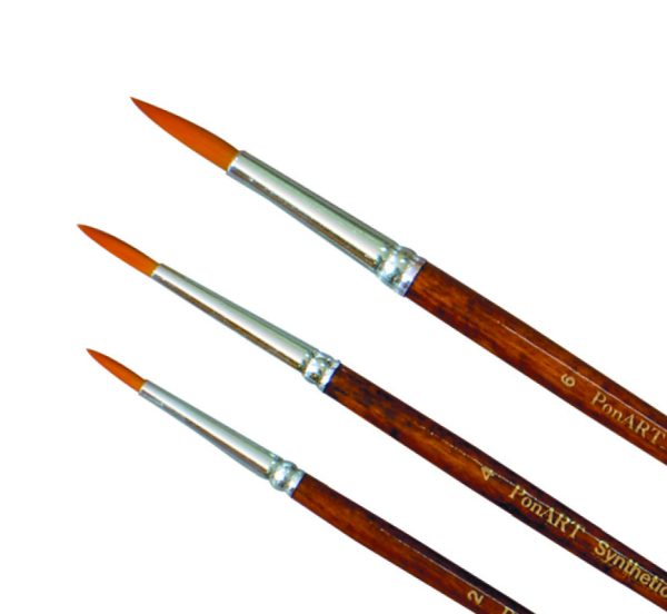 PonART 123-8 Sentetik Sivri Uçlu Fırça