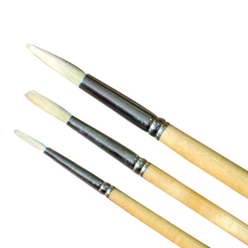 PonART 211A-20 Yuvarlak Uçlu Kıl Fırça