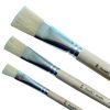 PonART 486-18 Kısa Sap Yassı Kıl Fırça