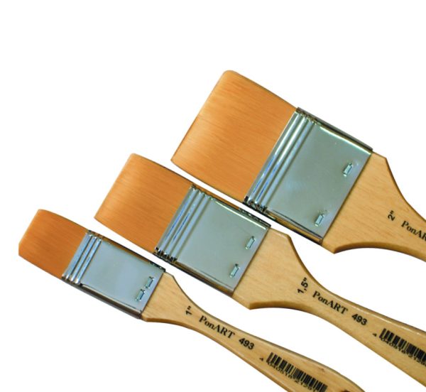 PonART 493-2'' Zemin Fırça Sentetik