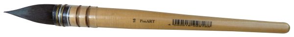 PonART 928-6 Sincap Tüyü Suluboya Fırça