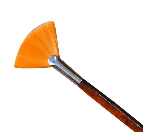 PonART 9839-10 Altın Toray Sentetik Yelpaze Fırça