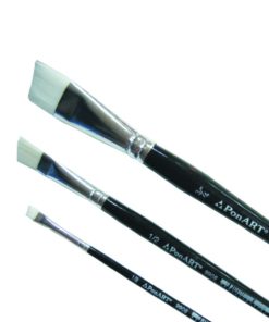 PonART 9908-1/8 One Stroke Verev Beyaz Toray Fırça