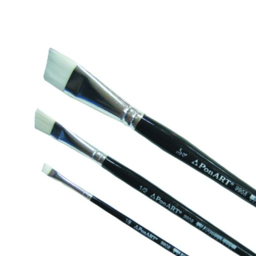 PonART 9908-1/8 One Stroke Verev Beyaz Toray Fırça