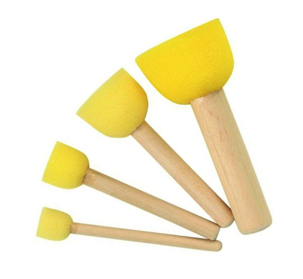 PonART A10502-40mm Yuvarlak Sünger Fırça