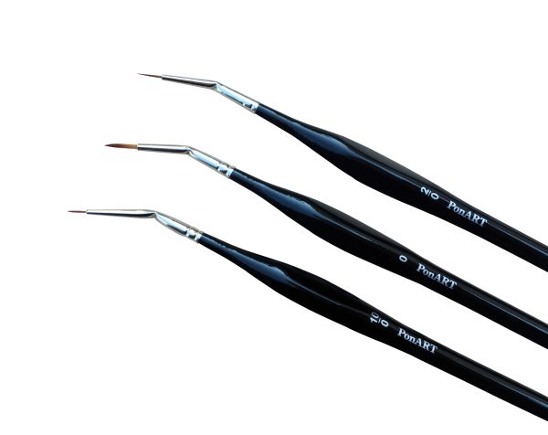 PonART 10610 Minyatür Fırçası Set 3 Adet