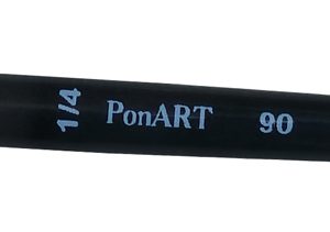 PonART 90-1 Açık Öküz Tüyü Yassı Suluboya Fırça