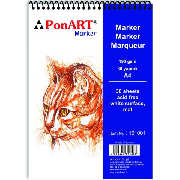 PonART Marker Pad 190gr A4