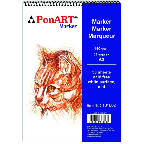 PonART Marker Pad 190gr A3