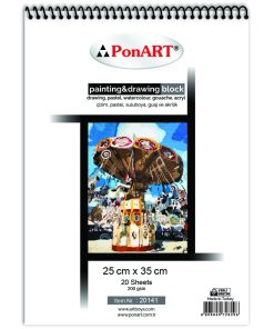 PonART PaintingDrawing Block 25x35cm
