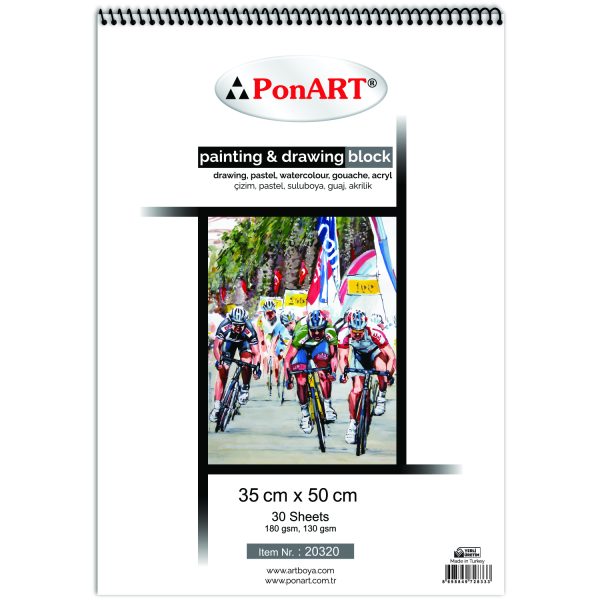 PonART Resim Defteri 35x50 30 Yp