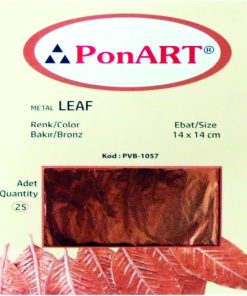 PonART İmitasyon Varak Bakır 25 Yaprak