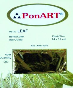 PonART İmitasyon Varak Altın 25 Yaprak