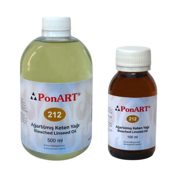 PonART Ağartılmış Keten Yağı 100ml