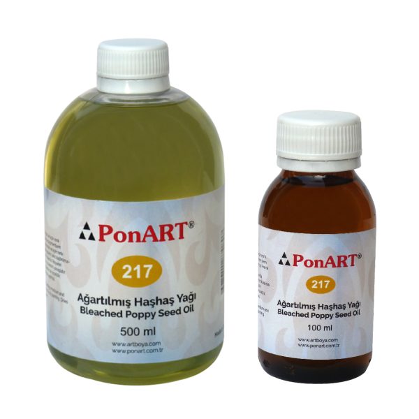 PonART Ağartılmış Haşhaş Yağı 500ml