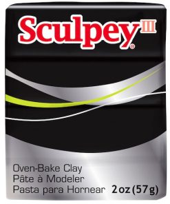 Sculpey III Polimer Kil Siyah 57gr