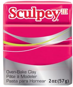 Sculpey III Polimer Kil Kırmızı 57gr