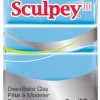 Sculpey III Polimer Kil Mavi İnci 57gr