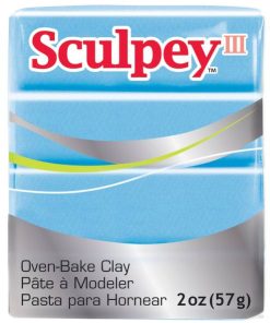 Sculpey III Polimer Kil Mavi İnci 57gr