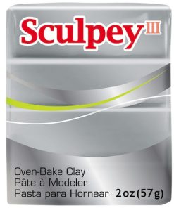 Sculpey III Polimer Kil Gümüş 57gr