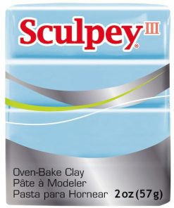 Sculpey III Polimer Kil Gök Mavi 57gr