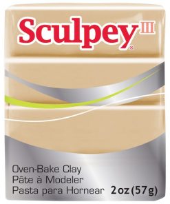 Sculpey III Polimer Kil Sarımsı Kahve 57gr