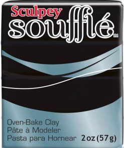 Sculpey Souffle Haşhaş Siyah Rengi 48gr