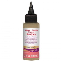 Sculpey Liquid Polimer Kil Altın 59ml