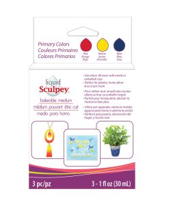 Sculpey Liquid Polimer Kil Primary 3x29ml