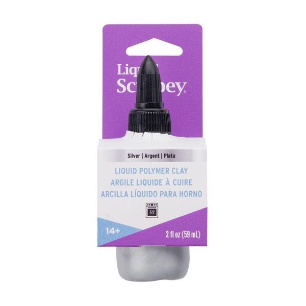 Sculpey Liquid Polimer Kil Gümüş 59ml