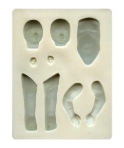 Sculpey Silikon Kalıp-Bebek 2