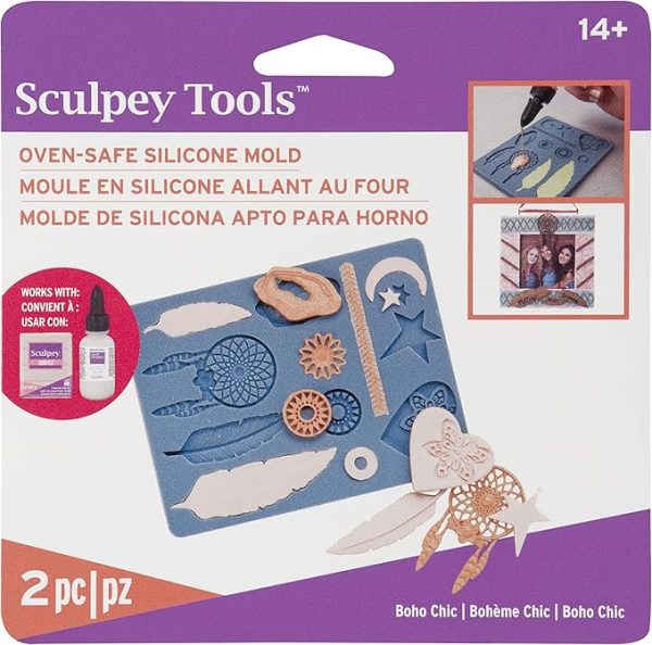 Sculpey Silikon Kalıp Boho Chic