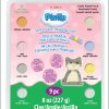Sculpey Pluffy Pastel 9 Renk