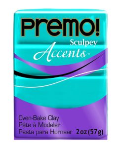 Sculpey Premo Polimer Kil 57gr Transparan Mavi