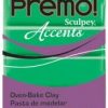 Sculpey Premo Polimer Kil 57gr Transparan Yeşil