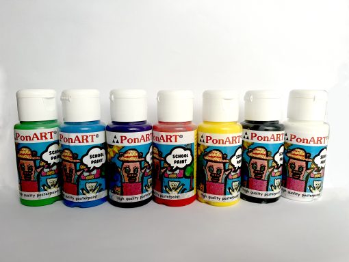 PonART School Paint 20ml, 6 Renk